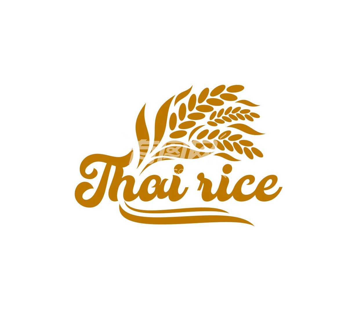 泰国大米logo标志