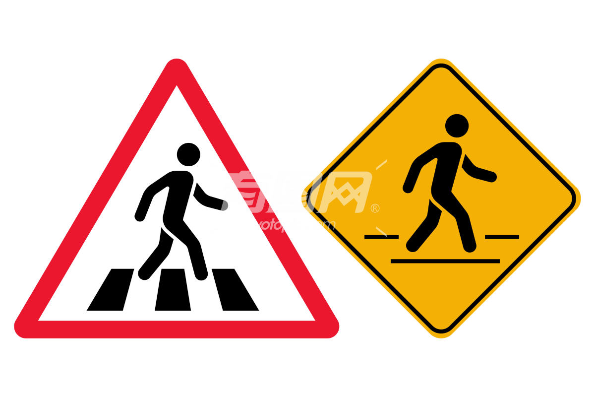 人行横道标志