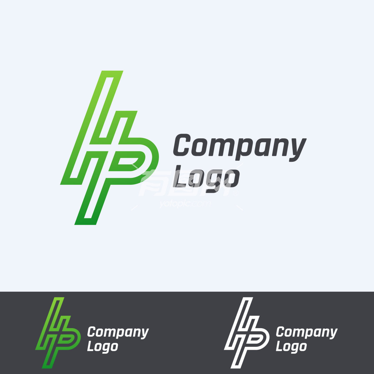 现代公司标志设计