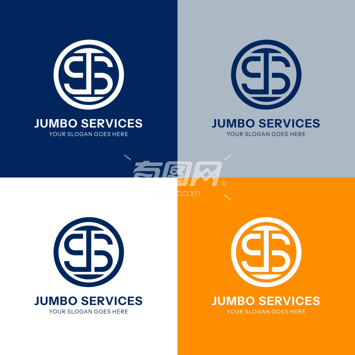 Jumbo Services标志设计