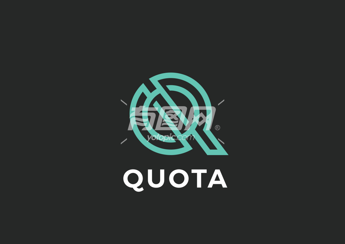QUOTA品牌标志设计