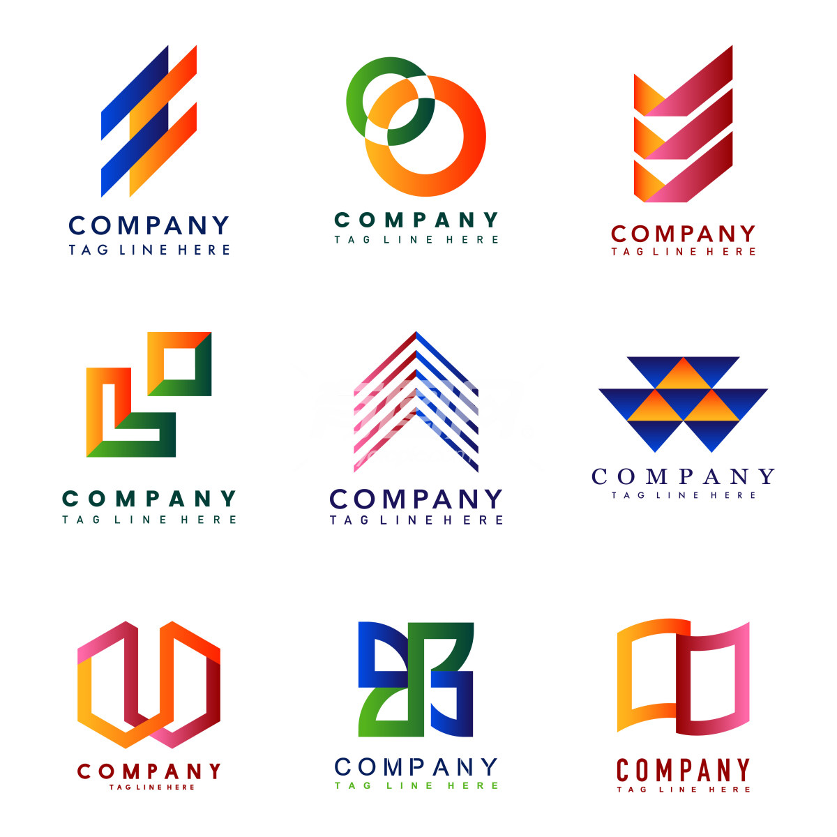 现代公司标志设计