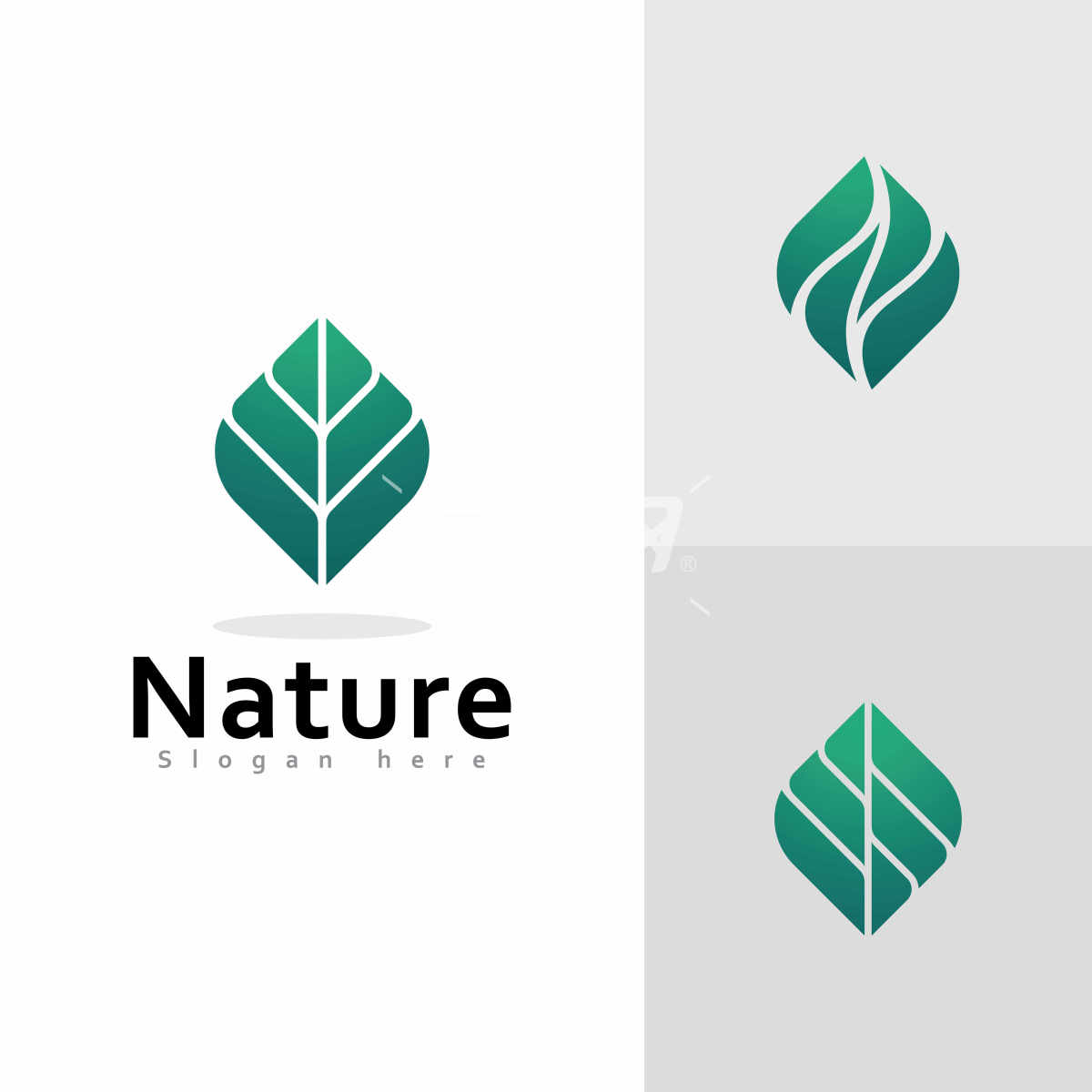 自然标志设计