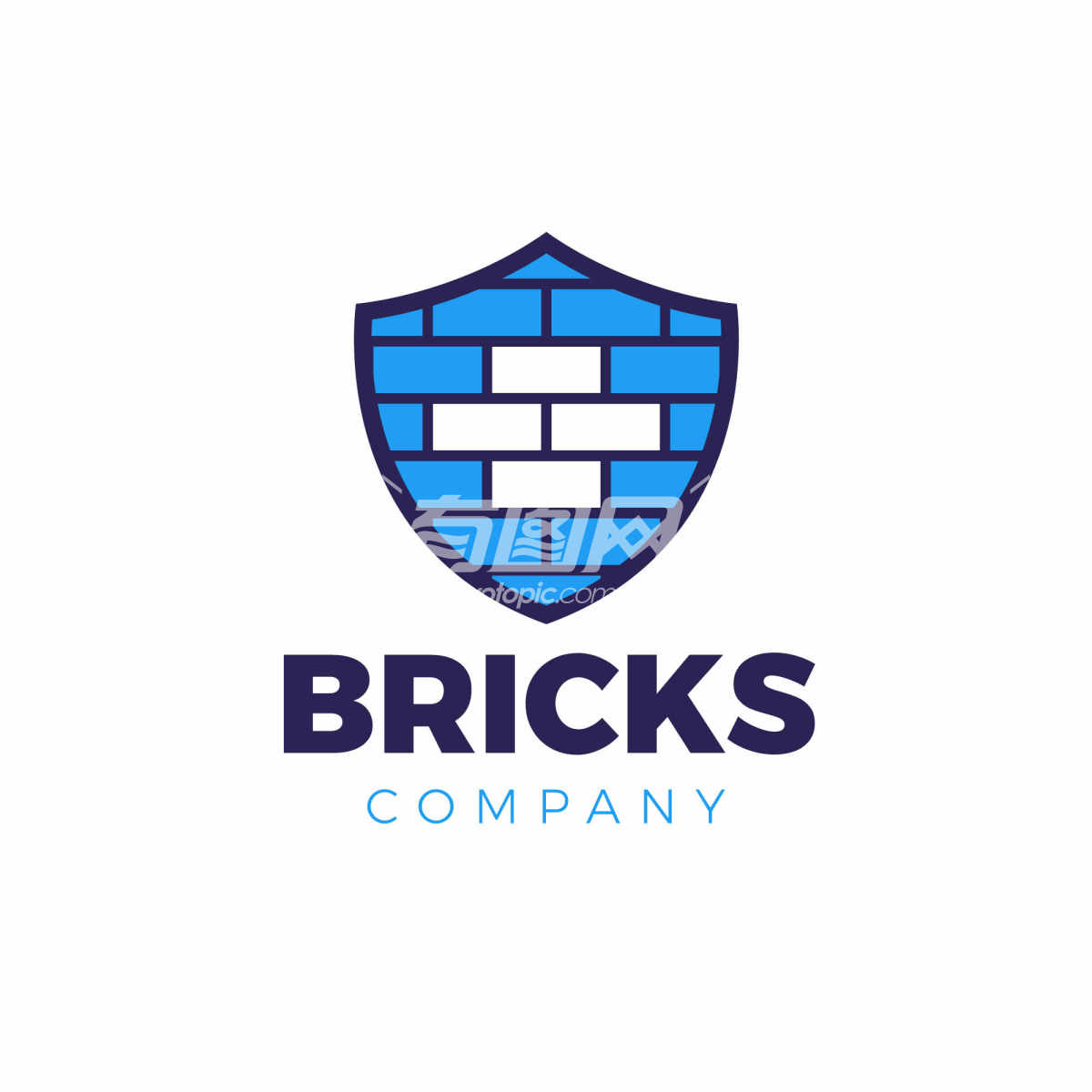 砖块公司的logo设计