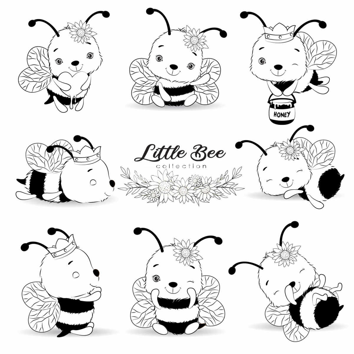甜蜜的小蜜蜂系列