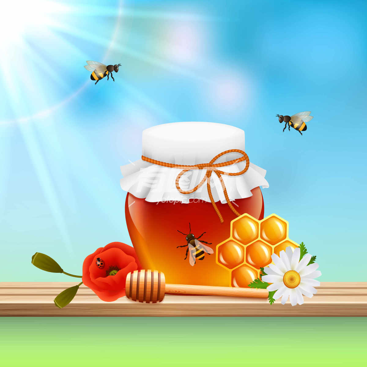 蜂蜜与蜜蜂