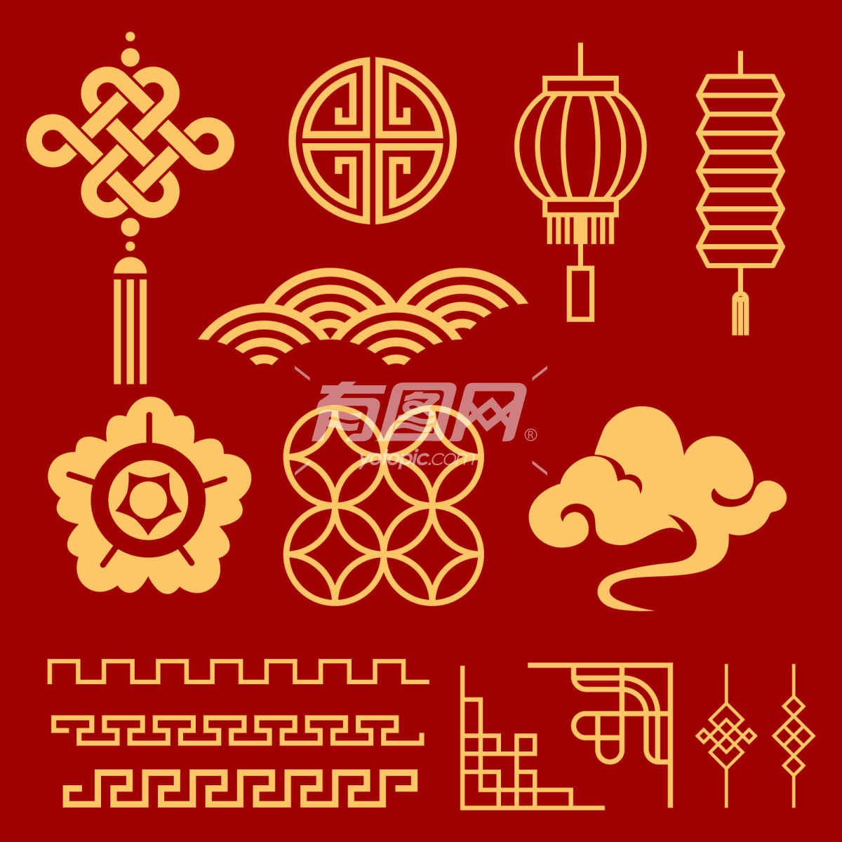 中国传统装饰元素的魅力