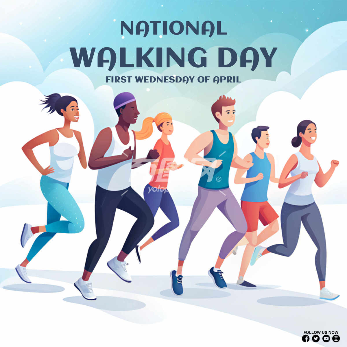 国家步行日倡导活动