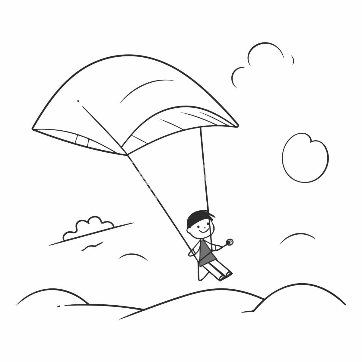 滑翔伞冒险