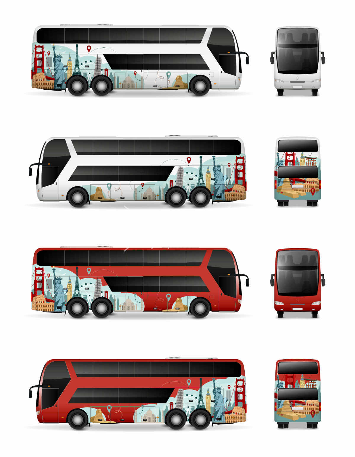 旅游巴士车身设计