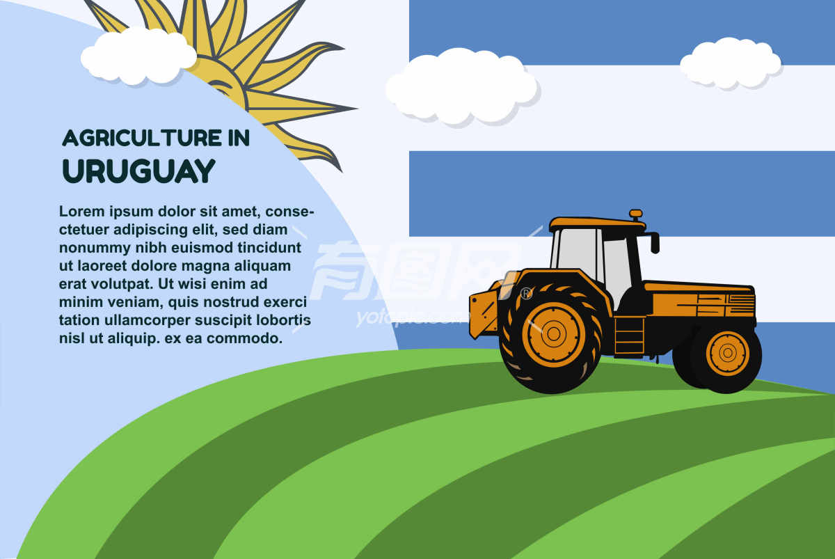 乌拉圭的农业盛景
