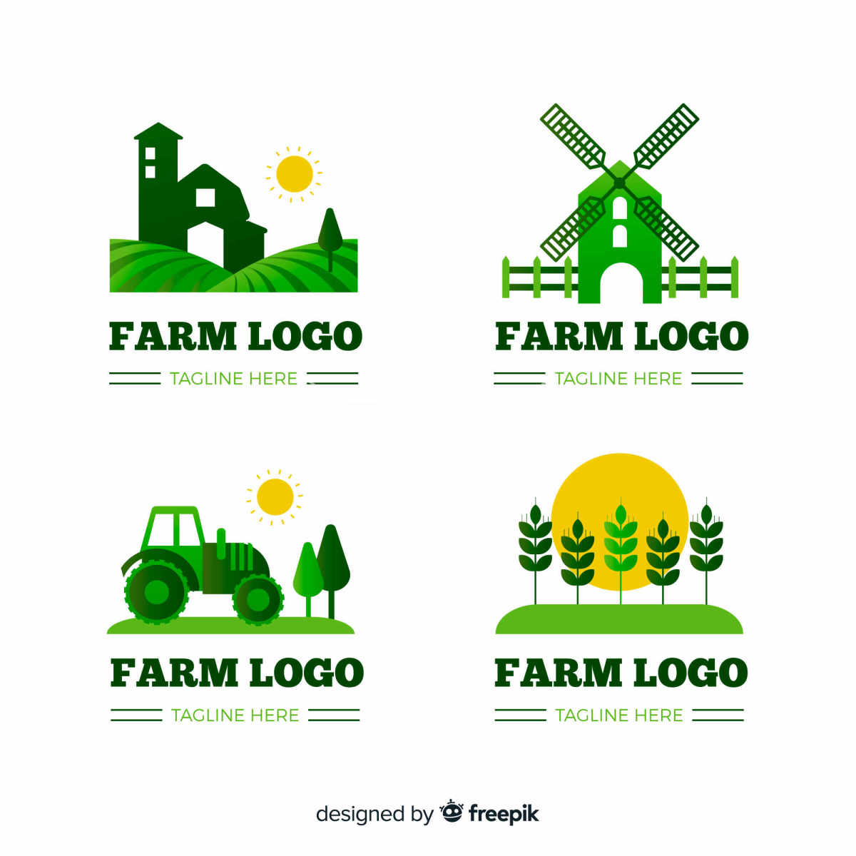 绿色农业标志集