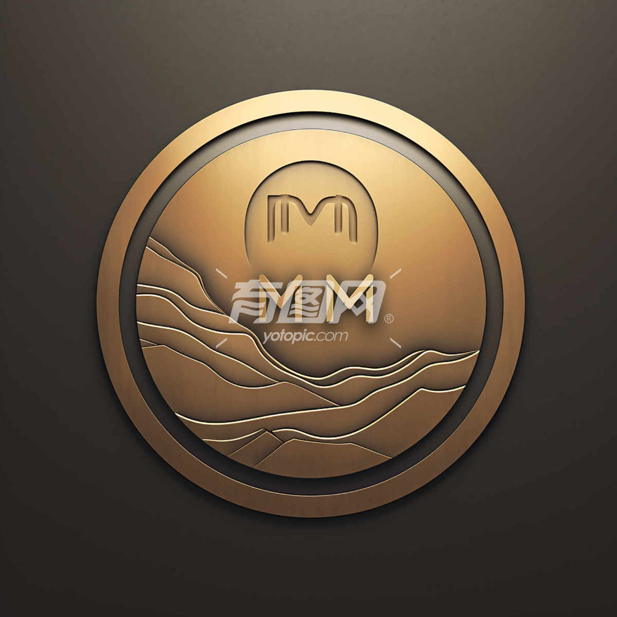 MM品牌徽章