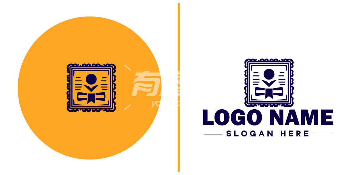 证书logo标志设计