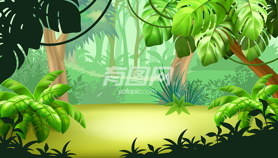 热带植物游戏景观