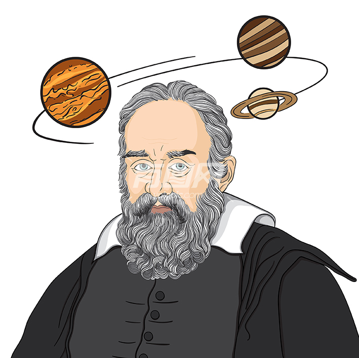 伽利略肖像