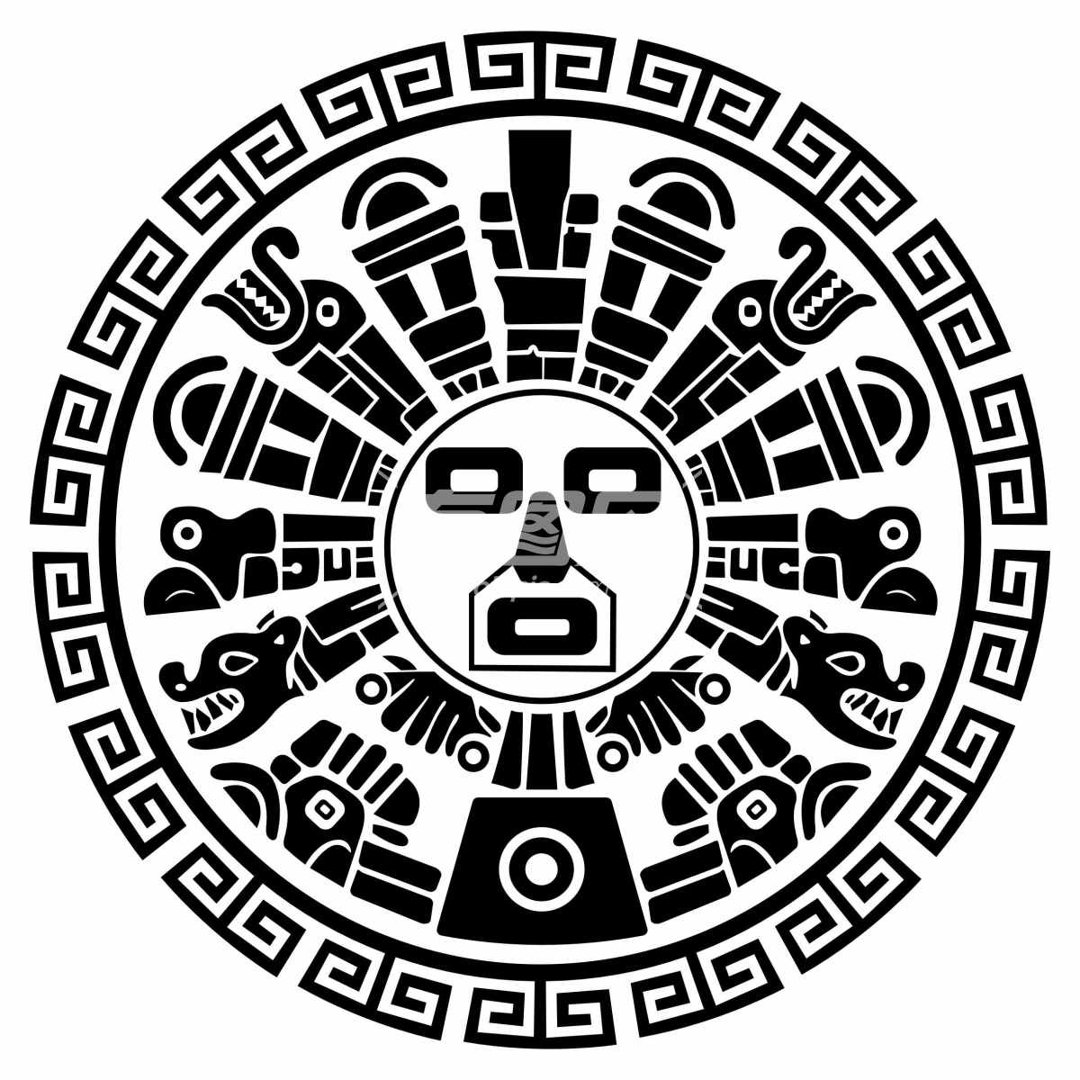 玛雅文化艺术作品