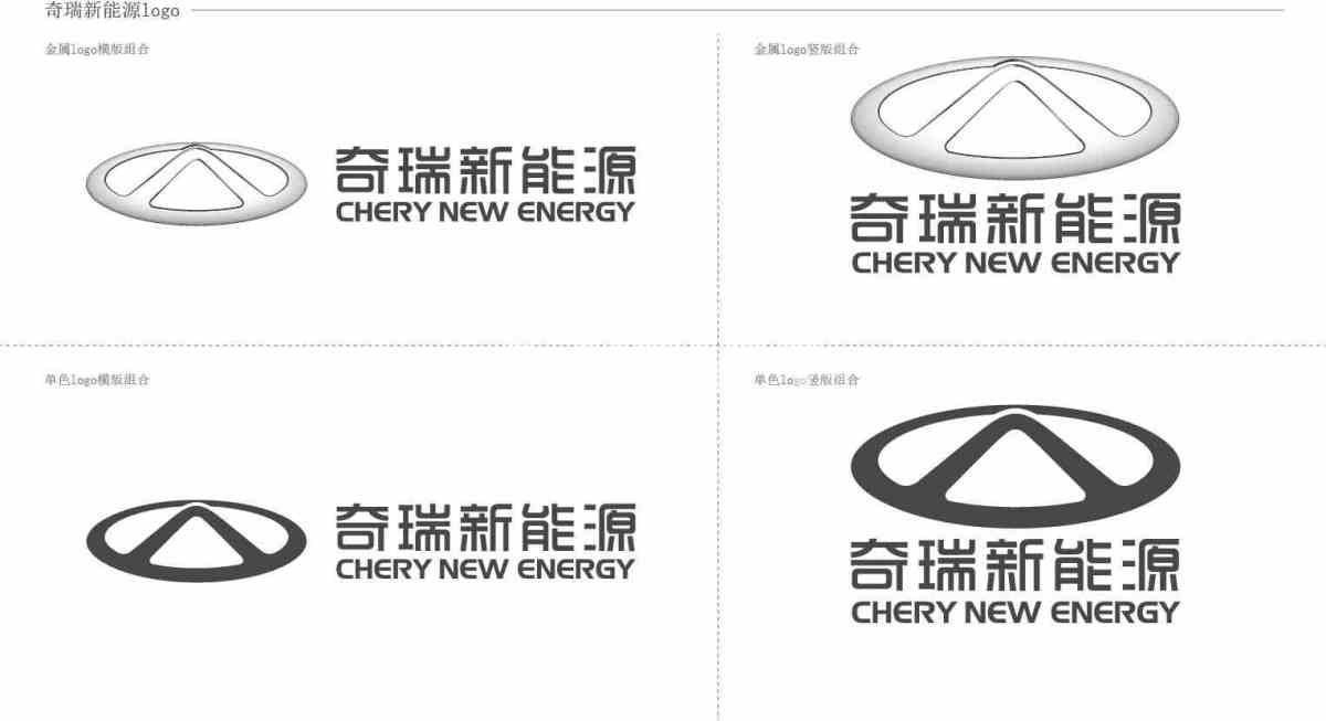 奇瑞新能源汽车的标志设计