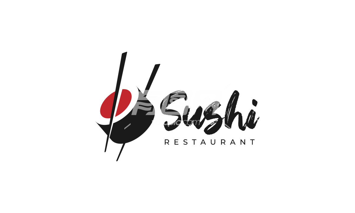 寿司的标志设计