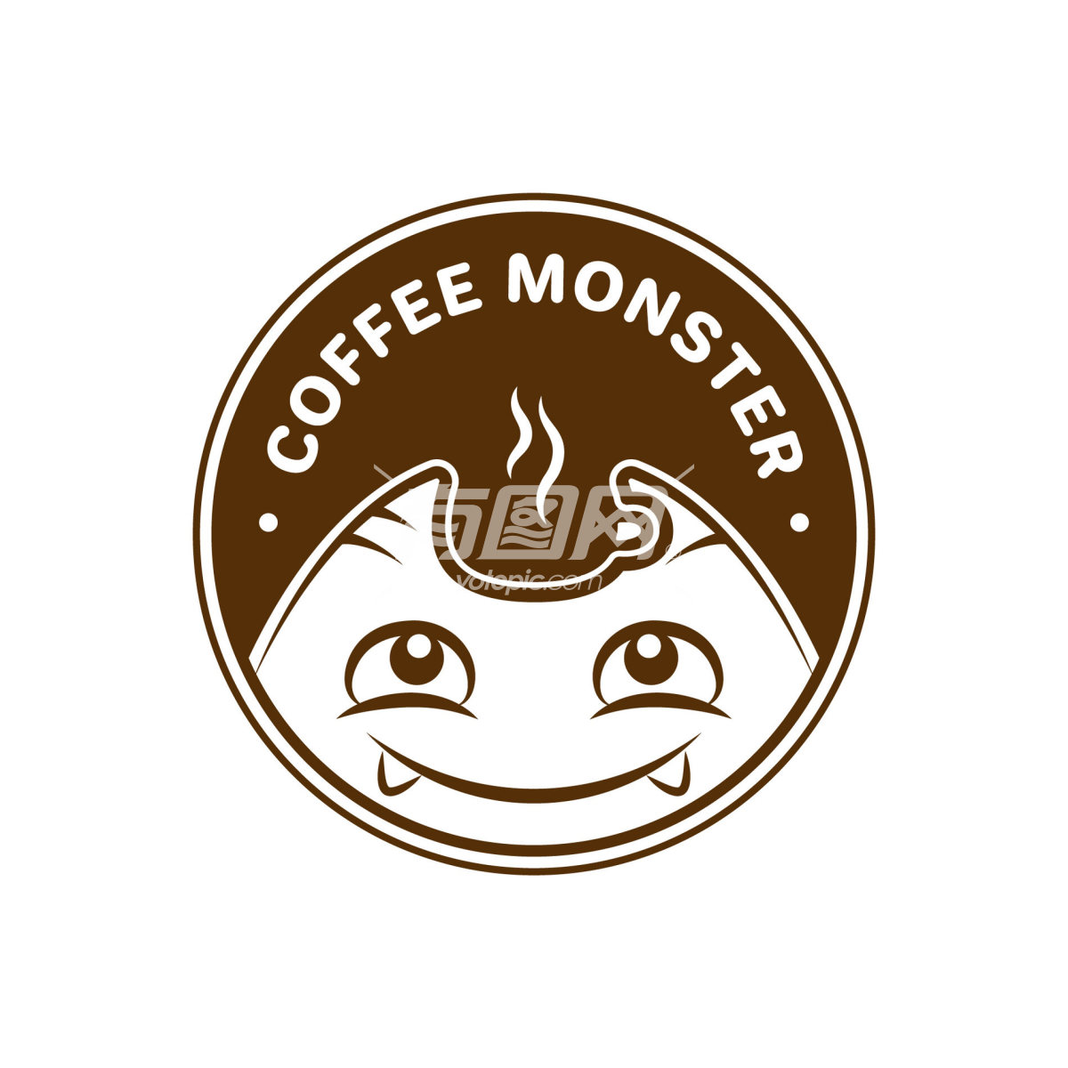 咖啡怪兽品牌标志