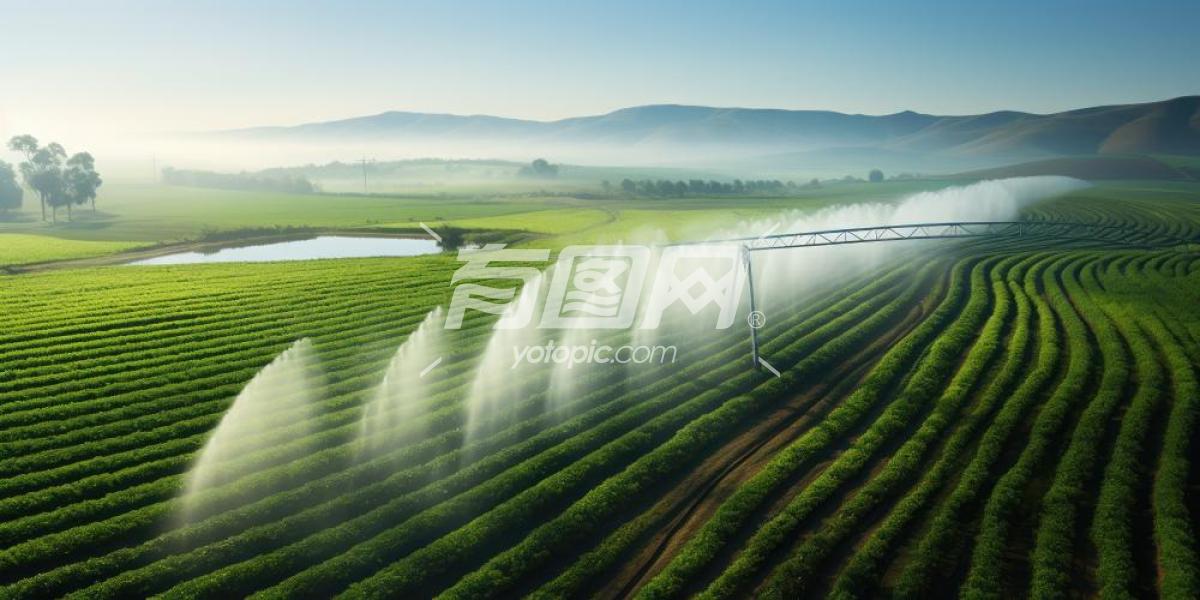 农田灌溉的场景