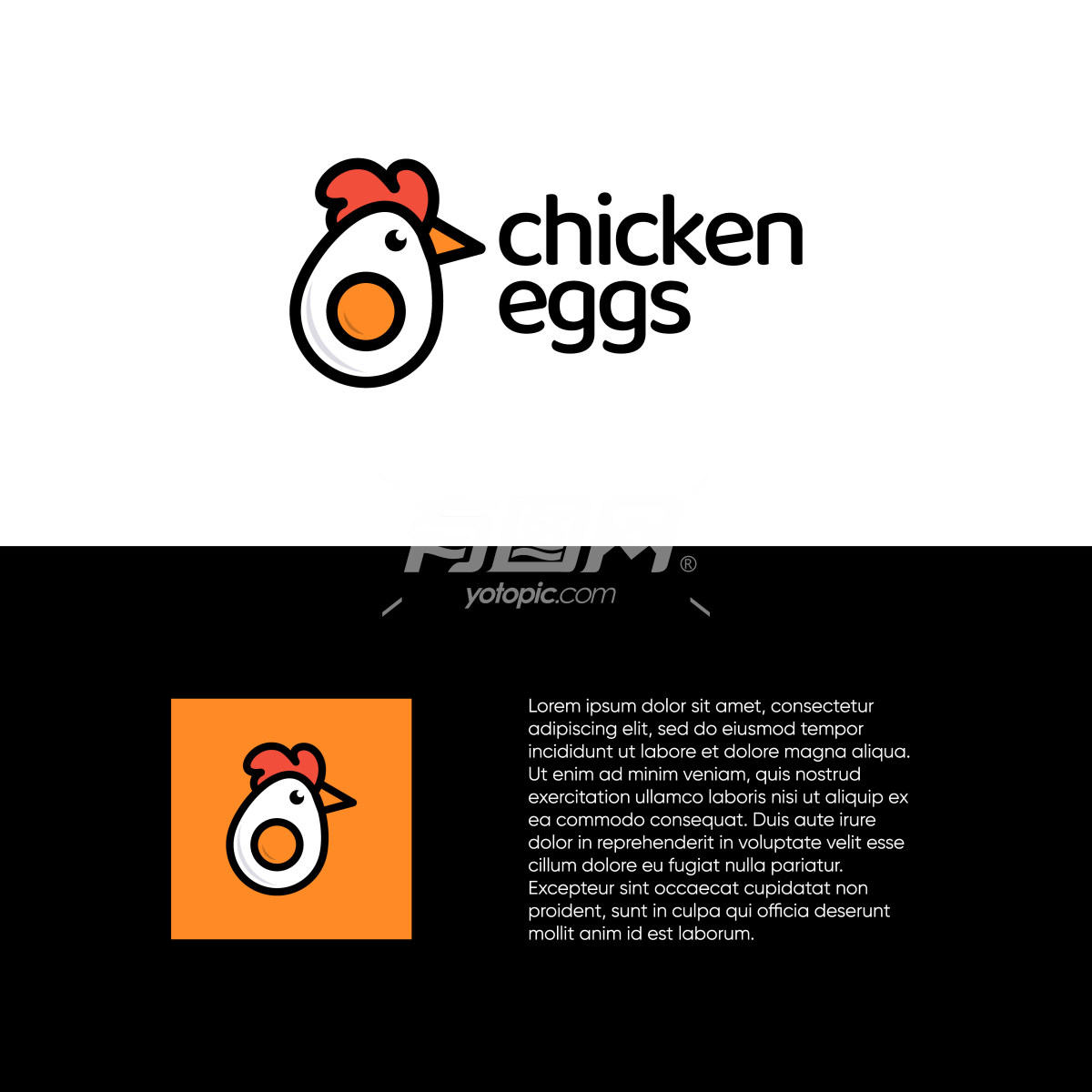 Chicken Eggs标志设计