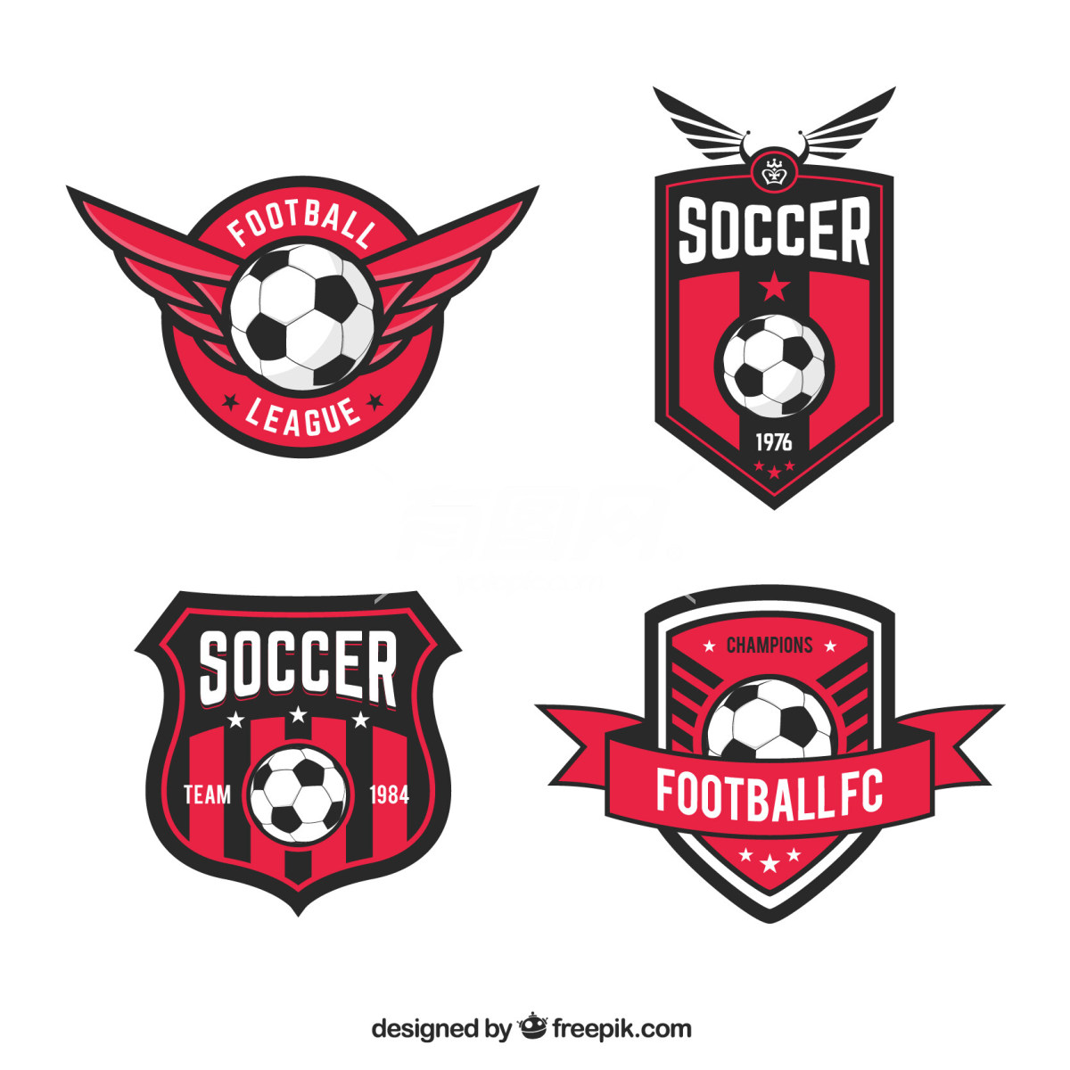 足球队的徽章标志