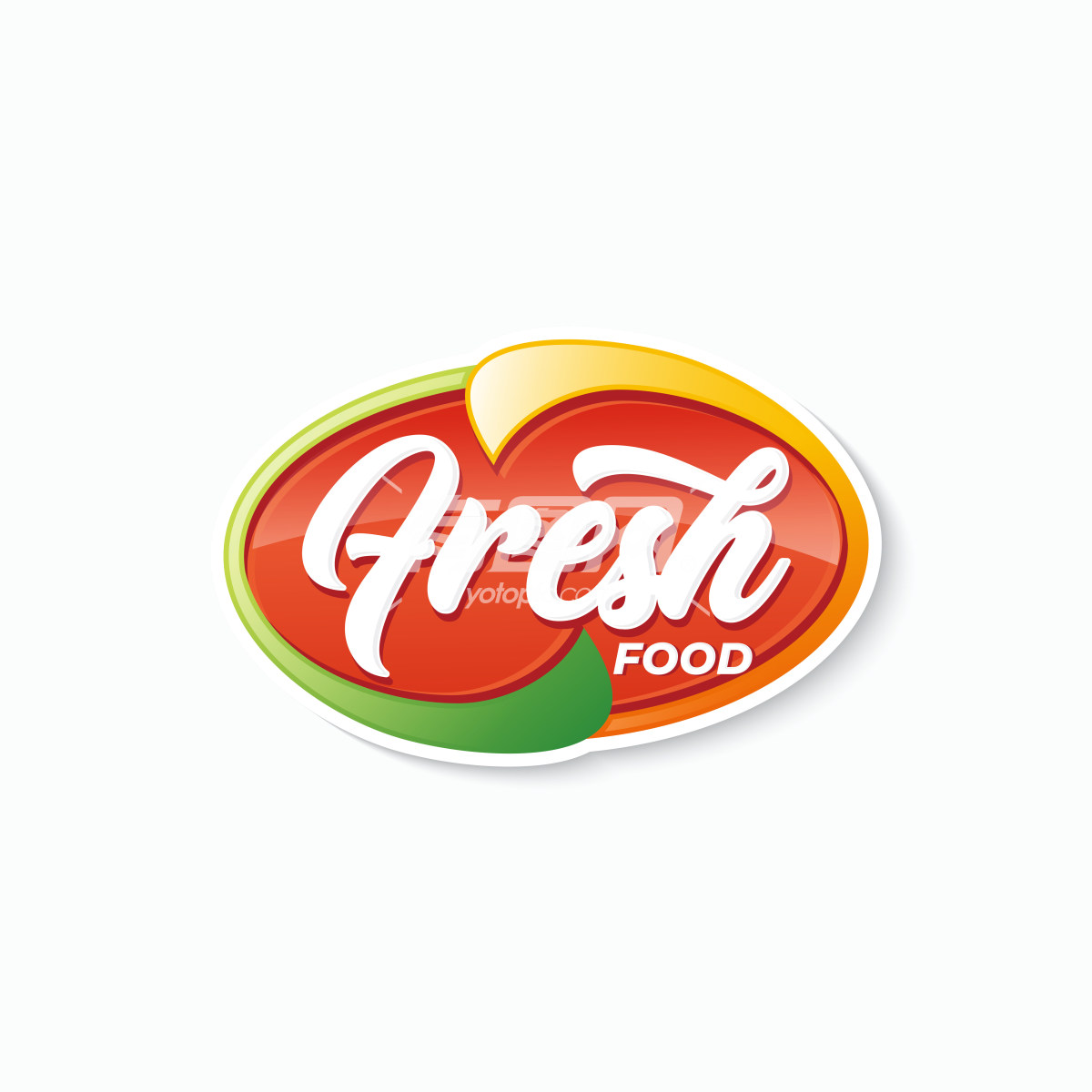 新鲜食品logo设计