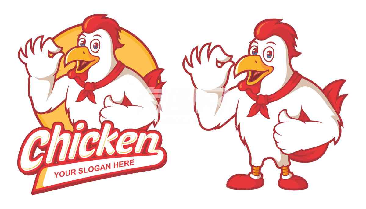 美味鸡肉餐厅标志