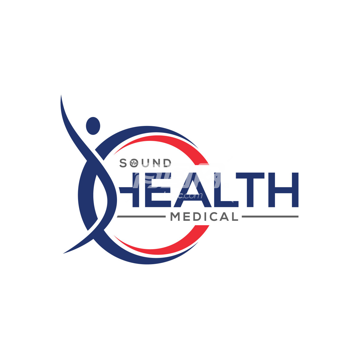 Sound Health Medical的医疗公司的标志