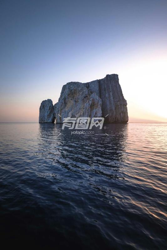 海洋日落景象